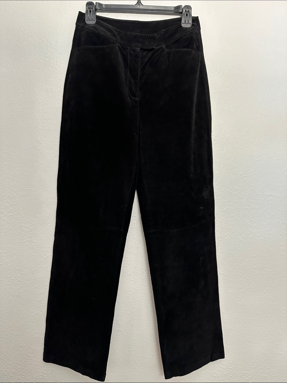 Sonoma Genuine Suede Leather Wide Straight Leg Pants